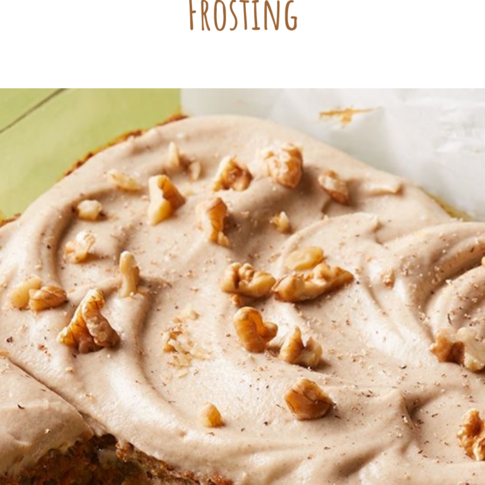 whole vegan carrot cake with decorative frosting, perfect for a dairy-free dessert.